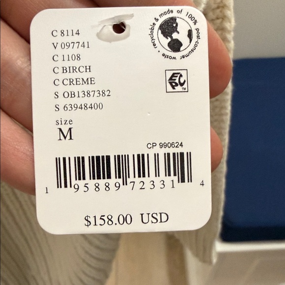 Free People Swim Too Deep Cream Women's Cardigan NWT - Picture 9 of 9